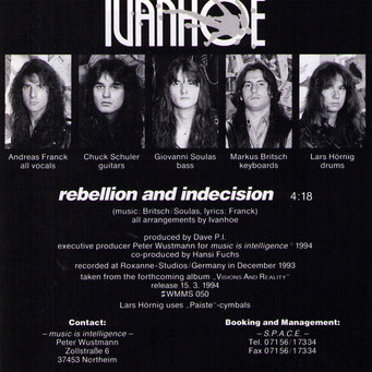 1993  IVANHOE  "Rebellion"