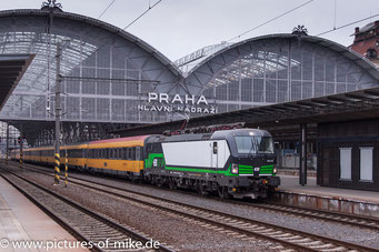 12.3.2017 in Prag-Hbf. mit RJ 1031 Praha hl.n. - Bratislava N. Mesto