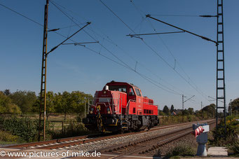 DB Cargo 261 061 am 18.9.2018 in Dresden-Stetzsch