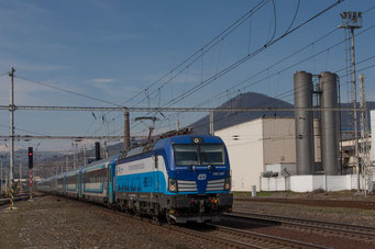 3.4.2018 in Lovosice mit EC 173Hamburg-Altona - Budapest-Nyugati