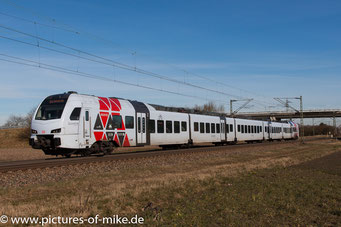 429 111 am 5.3.2018 bei Graben-Neudorf als 4473 Mainz-Hbf. - Karlsruhe-Hbf.