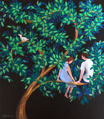 Night date : Paper(273×243mm) 2018