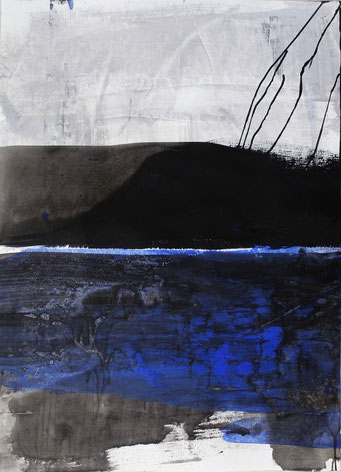 "21-065", 70x50, acrylique sur papier, 2021