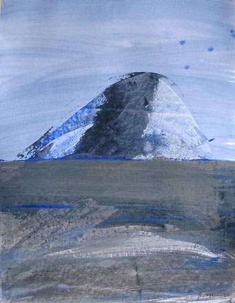 "21-020", 70x50, acrylique sur papier, 2021