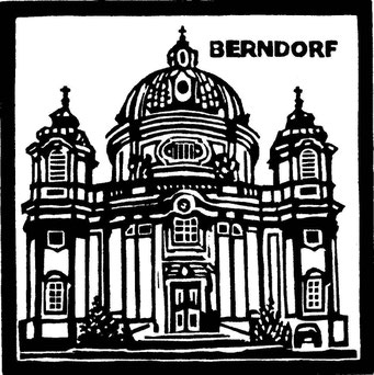 Neubarocke Margaretenkirche, 1917 von Arthur Krupp erbaut.