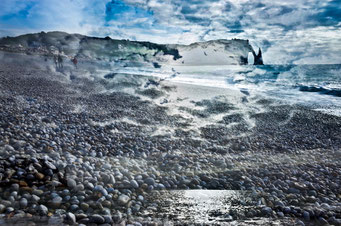 Étretat. Glacial aval © Annick Maroussy Amy- 05/2013