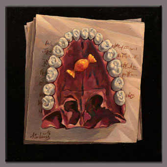 22- Human Organ Painting- artist kaikaoss