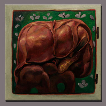 20- Human Organ Painting- artist kaikaoss