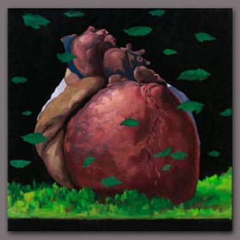 13- Human Organ Painting- artist kaikaoss