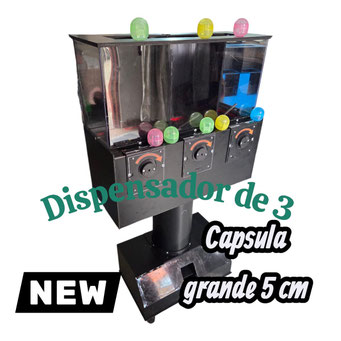 Dispensador de dulces, Dispensador de chicles, Dispensador de pelota loca, dispensador de sorpresas, dispensadora de dulces