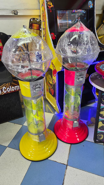 Dispensador de dulces, Dispensador de chicles, Dispensador de pelota loca, dispensador de sorpresas, dispensadora de dulces