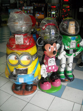 Dispensador de dulces, Dispensador de chicles, Dispensador de pelota loca, dispensador de sorpresas, dispensadora de dulces