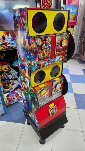 Dispensador de dulces, Dispensador de chicles, Dispensador de pelota loca, dispensador de sorpresas, dispensadora de dulces