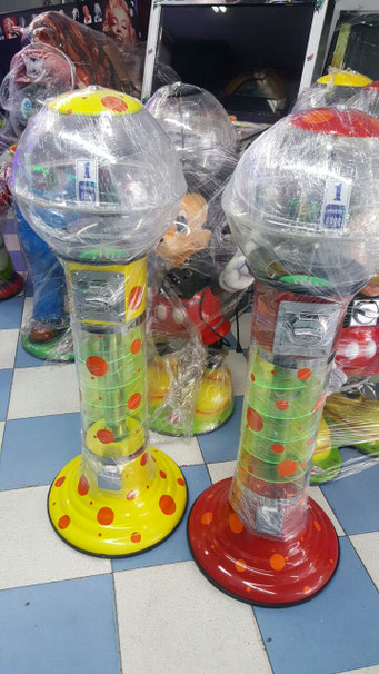Dispensador de dulces, Dispensador de chicles, Dispensador de pelota loca, dispensador de sorpresas, dispensadora de dulces