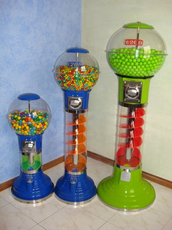 Dispensador de dulces, Dispensador de chicles, Dispensador de pelota loca, dispensador de sorpresas, dispensadora de dulces
