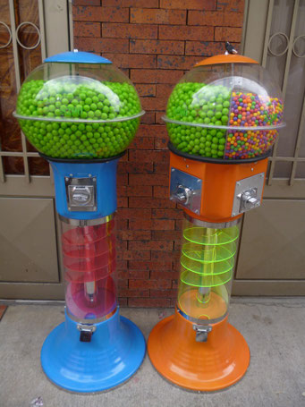 Dispensador de dulces, Dispensador de chicles, Dispensador de pelota loca, dispensador de sorpresas, dispensadora de dulces