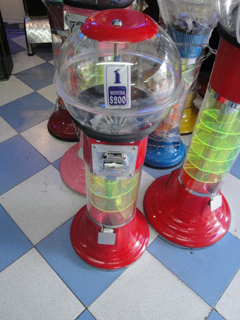 Dispensador de dulces, Dispensador de chicles, Dispensador de pelota loca, dispensador de sorpresas, dispensadora de dulces