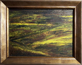 "And What About ME" (2020), Oil on canvas, 24 x 18 cm