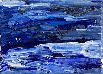 "UNTITLED" (2020), Oil on canvas, 24 x 18 cm, private collection Berlin