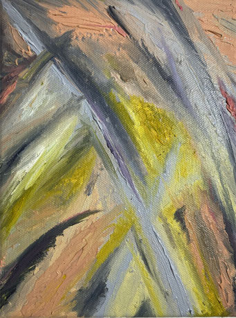 "UNTITLED" (2021), Oil on canvas, 24 x 18 cm