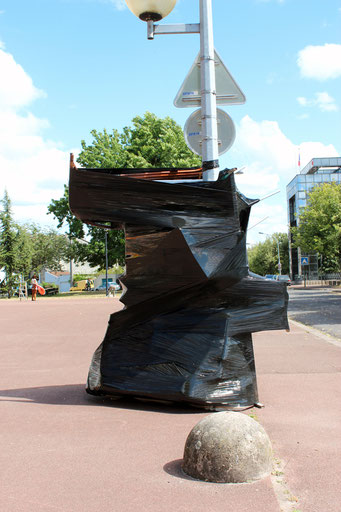 Trous noirs - sculptures - 2016