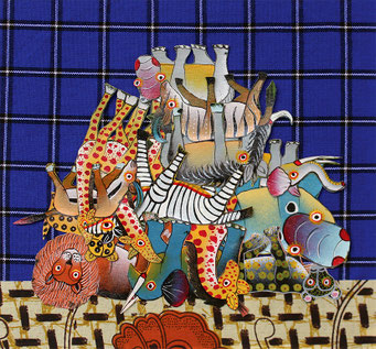 Tingatinga - Tanzanie - 2016