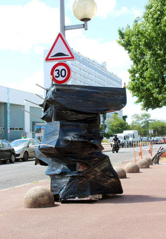 Trous noirs - sculptures - 2016