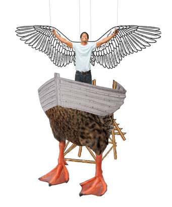 Migration - installation monumentale - 2019