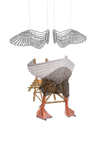 Migration - installation monumentale - 2019