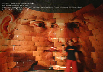 Intimity - installation monumentale - 2010