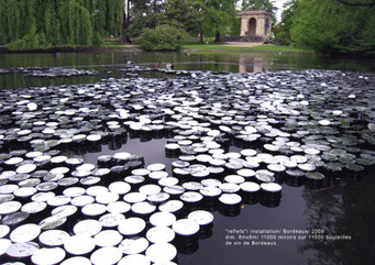 Reflets - installation monumentale - 2009