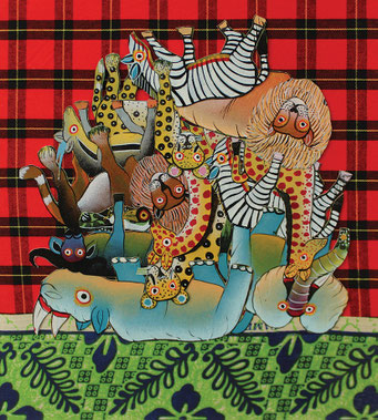 Tingatinga - Tanzanie - 2016