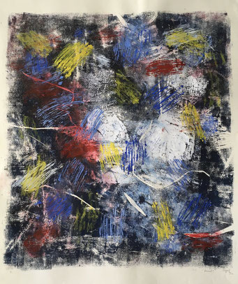 Vernal VII-Monotype, 47x42 cm