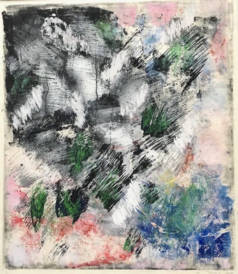 Vernal VII-Monotype, 47x42 cm
