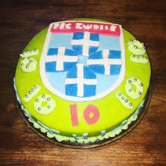 PEC Zwolle taart