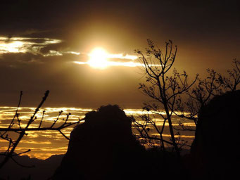 Vista atardecer Tepoztlan, Mor