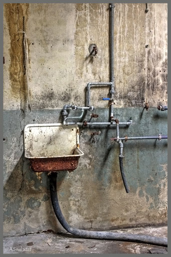 Hygiene ist das Gebot der Stunde: Anschlusslabyrinth