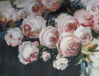 "Rosenrot III", 90x 120 cm, 299,-€