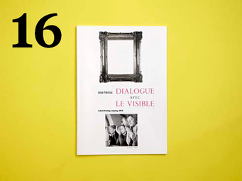 16  Jesper Fabricius, Dialogue avec le visible