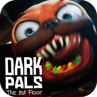 Dark Pals: The 1st Floor Logo Button