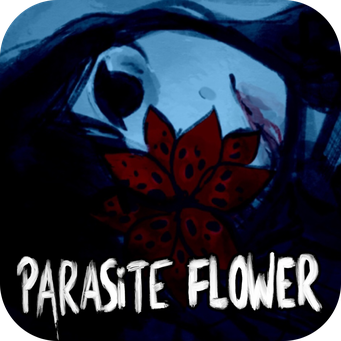 PARASiTE FLOWER Logo Button