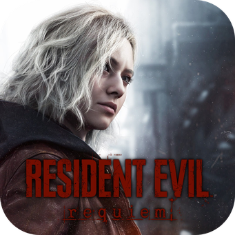 Resident Evil Requiem Logo Button