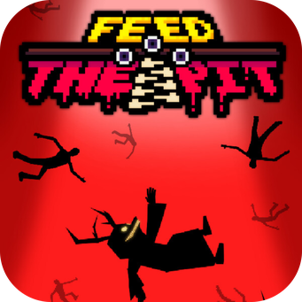Feed the Pit Logo Button