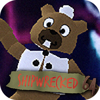 Shipwrecked 64 Logo Button