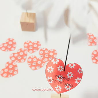 margherite segnaposto san valentino comunione battesimo nascita cresima