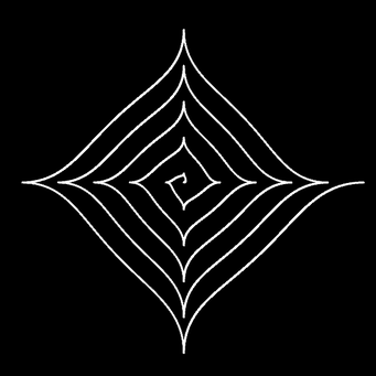 Transformation Archimed. Spirale, m=4,q=1,p=0.5