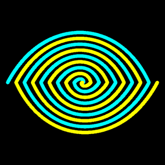 planare Spiral-Antenne basierend auf Archimedischer Antenne - 1