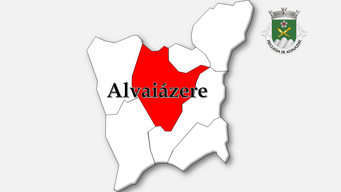 Alvaiázere– Localização da freguesia no concelho de Alvaiázere