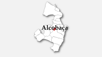 Alcobaça – Localização da freguesia no concelho de Alcobaça