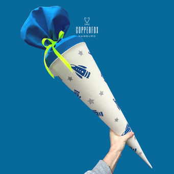 Schultüte Rakete